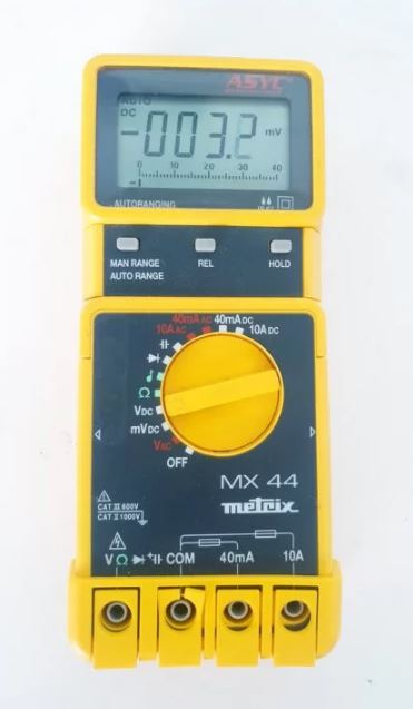 Mx44 - multimetre numerique - metrix_0
