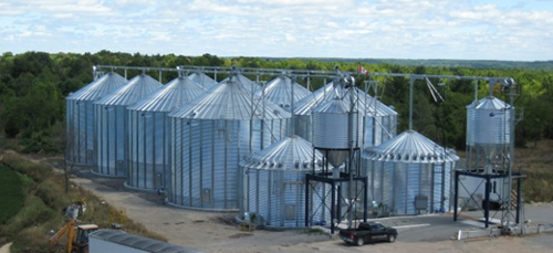 Silos de stockage de grains avec une capacité 40,5 à 1955tonnes  - LAMBTON_0