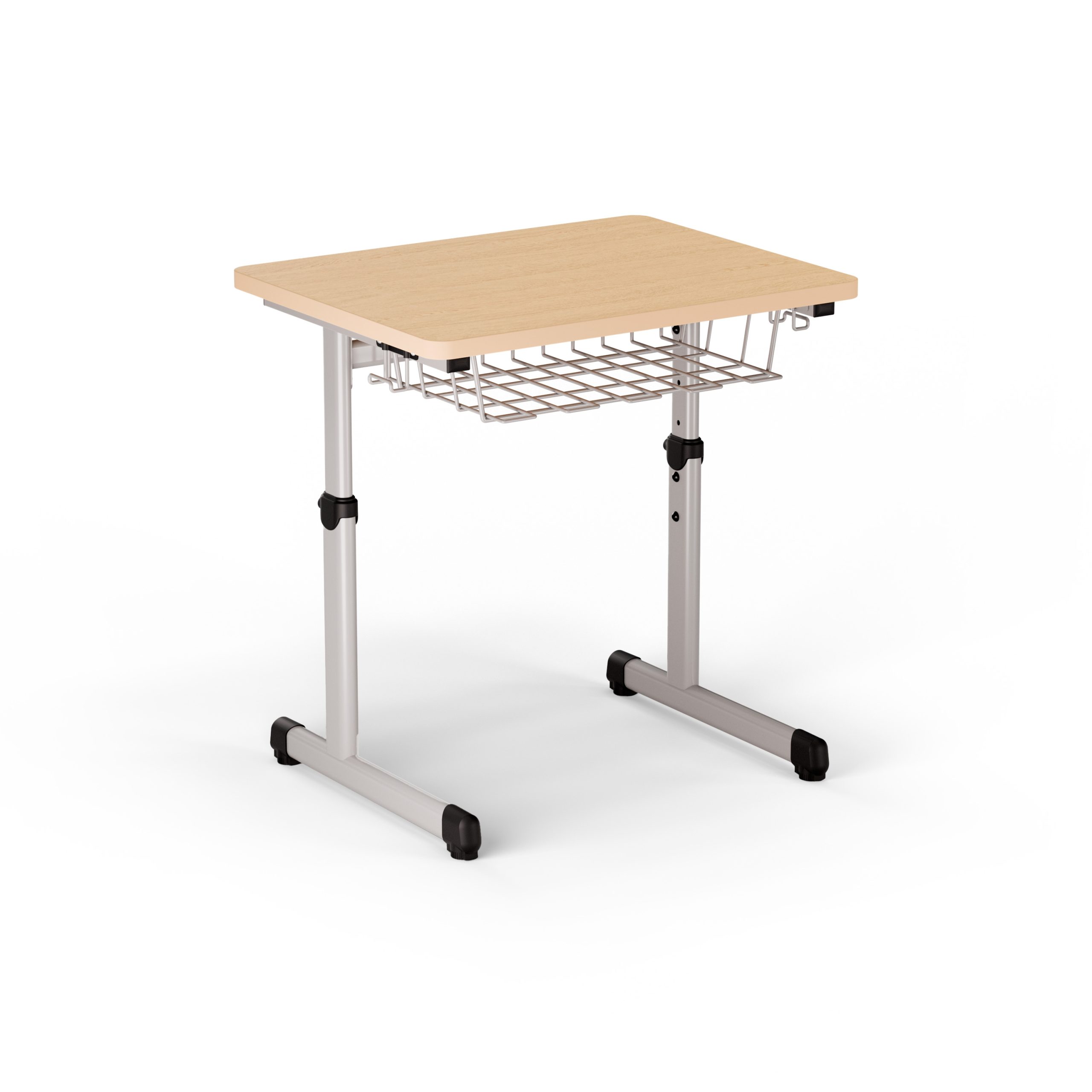 Table d'école individuel avec régulateur de hauteur - Quar - Référence 622-36_0