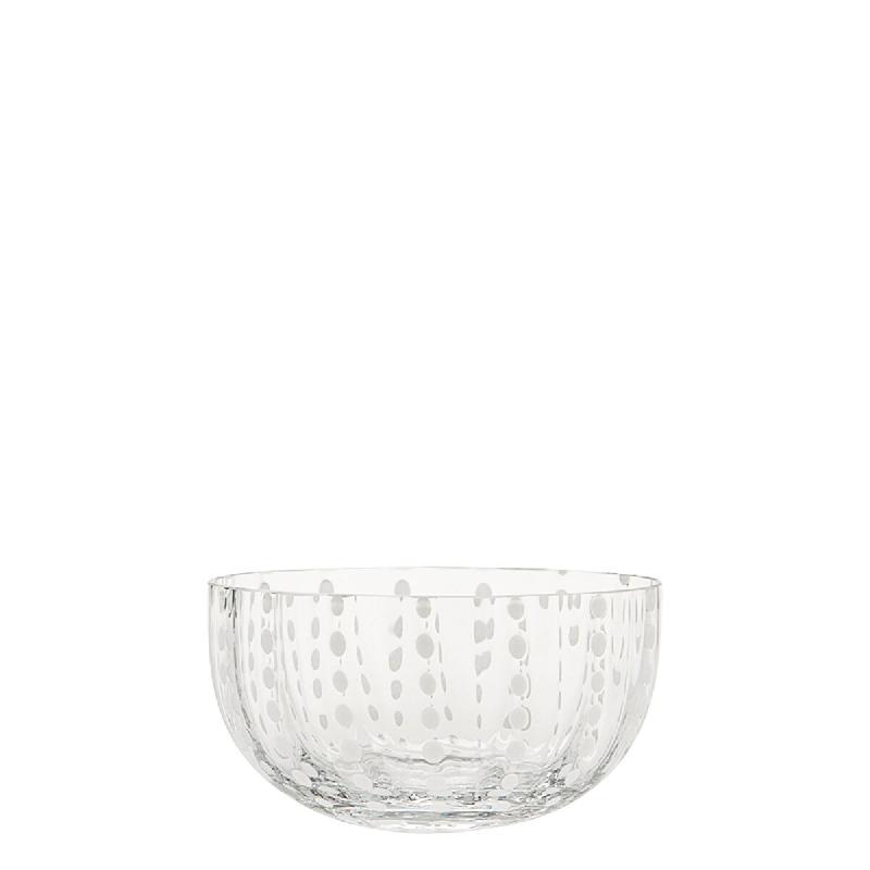 Zafferano Lot De 6 Bols Perle En Verre Coloré Transparent Fabriqués À La Main, Design Artisanal Vif Et Élégant Pour La Table Moderne - PR00801_0