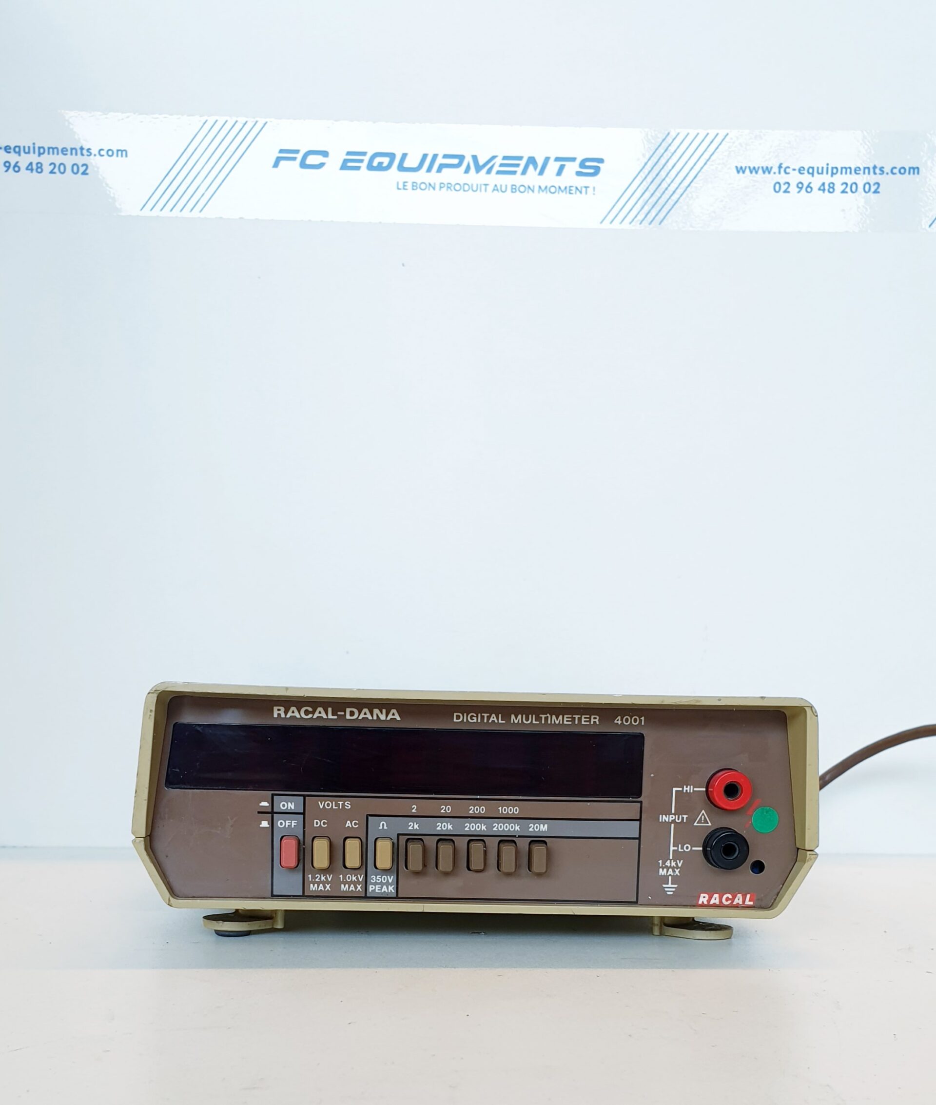 4001 - Multimètre numérique - Racal Dana - Digital Multimeter_0