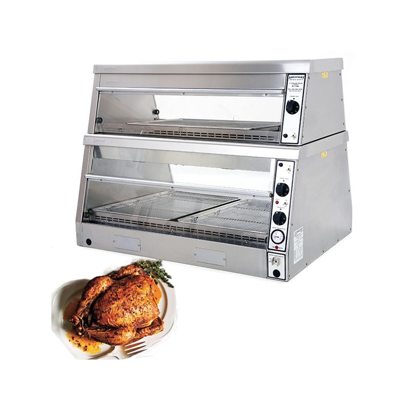 ARCHWAY  vitrine large maintien chaud pour poulets type kfc- 2 étages - avec humidificateur - HD3/2T_0