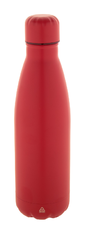 Bouteille en acier inoxydable recyclé - 790 ml - couleur rouge - poids léger 172 g_0