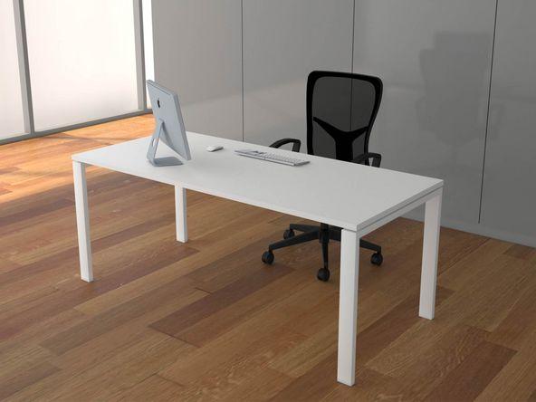 Bureau droit professionnel Legodesk - dimensions 120/140/160/180 x 80 cm - pas cher_0