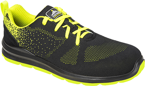 Chaussures de sécurité basses Steelite Aire S1P noir vert FT25, taille 47 - EN ISO 20345:2011_0