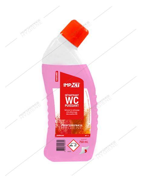 Détartrant WC puissant - Gel nettoyant et détartrant pour cuvettes - Préserve fosses septiques_0