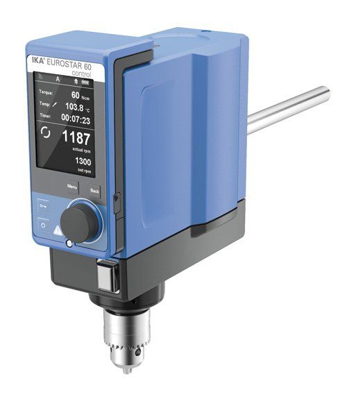 Eurostar 60 Control - Agitateur à hélice de laboratoire IKA - Capacité max. agitation 40 L (H2O) - Technologie microprocesseur_0