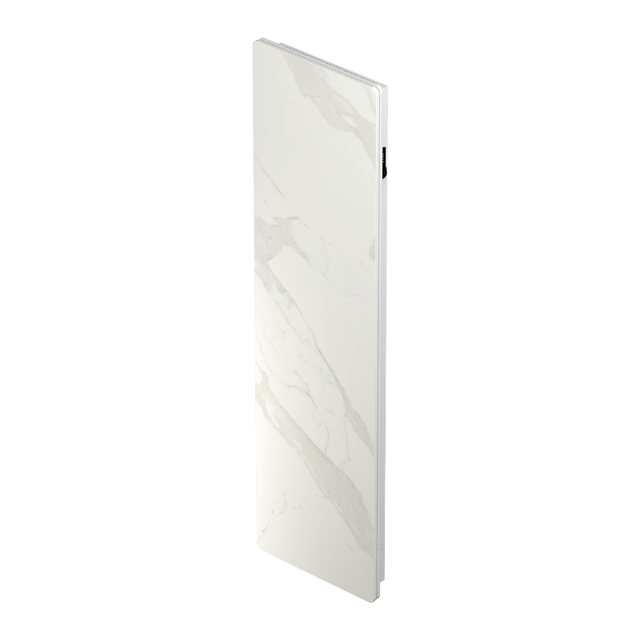 KERAMOS Nativ Radiateur connecté Vertical 1500W Céramique marbre Blanc - Intuis - K164215_0