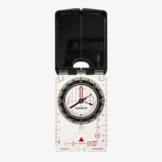 Mc-2 NH Mirror Compass - Boussole avec clinomètre - Suunto - 74 g / 2,61 oz - Navigation précise et fonctions avancées_0