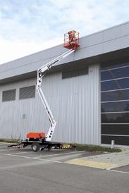 Nacelle articulé sur remorque snorkel tl34_0
