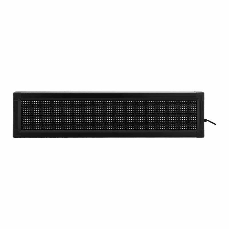 PANNEAU PUBLICITAIRE LED - 96 X 16 LED COULEUR - 105 X 25 CM - PROGRAMMABLE VIA IOS/ANDROID 14_0004958_0