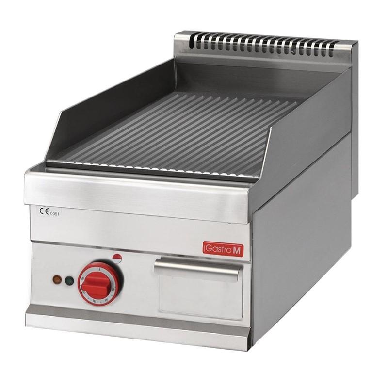 Plancha électrique 650 avec plaque rainurée 65/40ftre - GN058_0