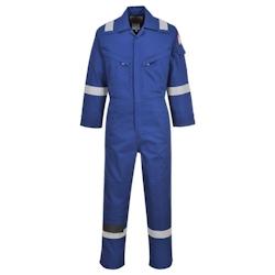 Portwest - Combinaison de travail résistante aux flammes légère et antistatique Bleu Roi Taille XL - XL bleu 5036108217700_0