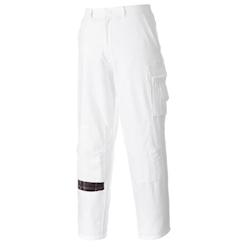 Portwest - Pantalon de peintre Blanc Taille M - M blanc 5036108102044_0