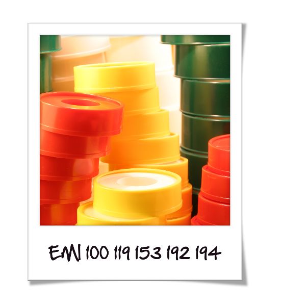 Ruban gamme EMI 153 - 100% PTFE - Étanchéité des raccords filetés acier ou plastique - Températures -200°C à +260°C - Norme EN 751-3_0