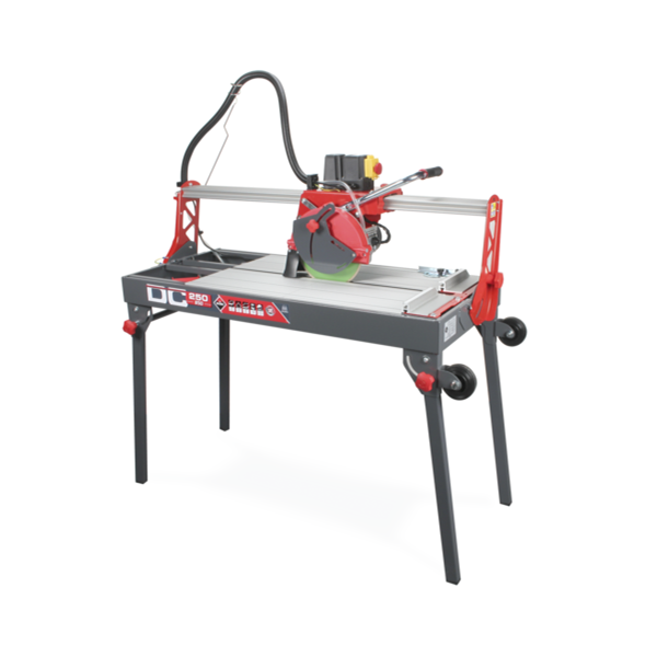 SCIE DE CARRELAGE SUR TABLE RUBI DC-250 850 À TÊTE MOBILE COUPE DE 98 CM 230V