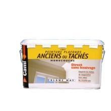 Seau de 2,5 L de peinture pour plafonds anciens blanc mat