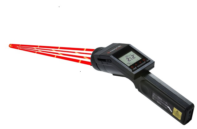 Thermomètre infrarouge portatif bifocale optris ls lt_0
