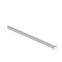 3313 - Timon pour remorque CBS remorques - tube 100x60 - longueur 2,40m - 3 trous_0