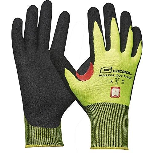 GEBOL 709821 - Gants de travail Master Cut 5 Plus - Taille 9 (L) - Protection coupe niveau 5_0