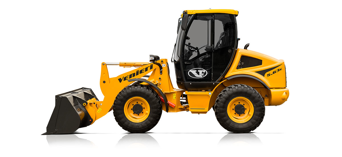 Chargeuse 6,7t - Venieri 5.63C - Moteur Yanmar - Godet 1,0-1,5 m³ - Puissance 79 CV_0