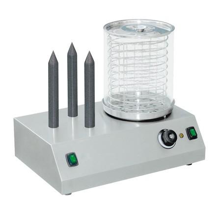 Chauffe saucisses - 3 plots - 1 bac - 700 W - 467x300x385 mm - 230 V mono_0