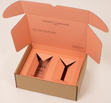 Coffret e-commerce impression intérieure personnalisée - Mulliez-Richebé - avec calage pour produits - Ref : MR21191_0