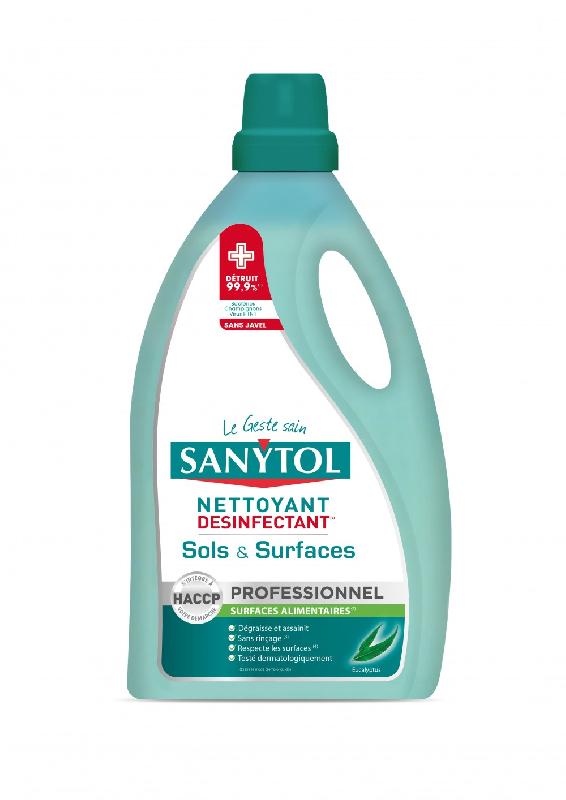 Désinfectant sols et surfaces professionnel SANYTOL 5 l_0