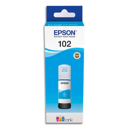 Epson bouteille jet d'encre 102 ecotank cyan (t03r2) - c13t03r240_0