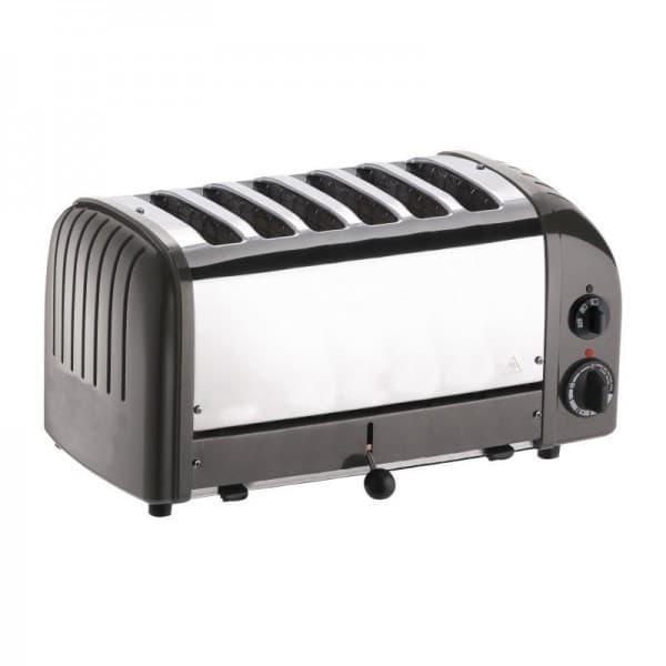 Grille-pain anthracite 6 tranches 195 tranches/h_0