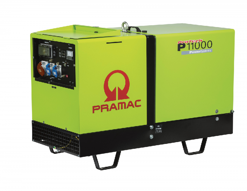 Groupe électrogène diesel triphasé 8,64 kW DE DPP P11000 - PRAMAC - PF113TY4003_0