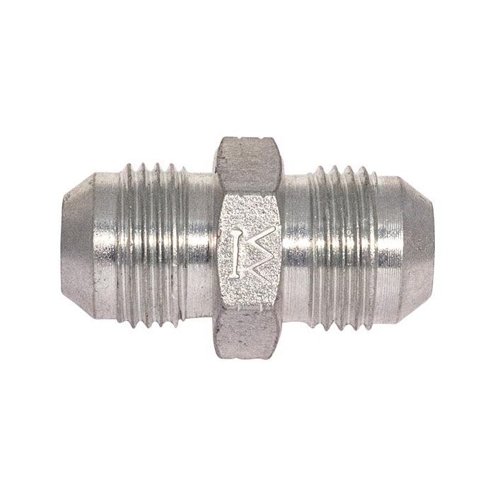 J G - Raccord droit avec joint - Hydroscand - Acier - Type JIC_0