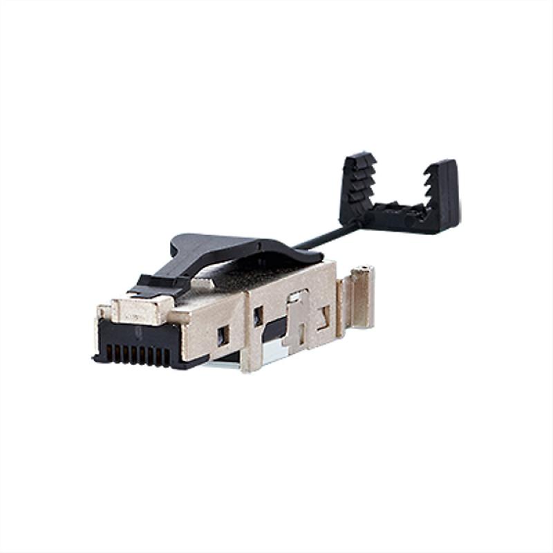 Metz connect e-dat industrie ip20, connecteur rj45, noir_0