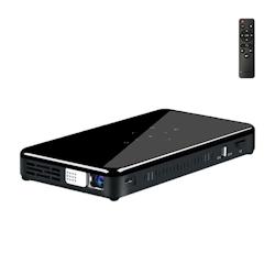 Mini Vidéoprojecteur Portable Picoprojecteur Android 2000 Lumens Bluetooth YONIS - noir 3615612610270_0