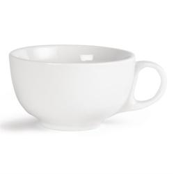 Tasses à cappuccino en porcelaine blanche 425 ml Olympia - Vendues par 12 - porcelaine U827_0