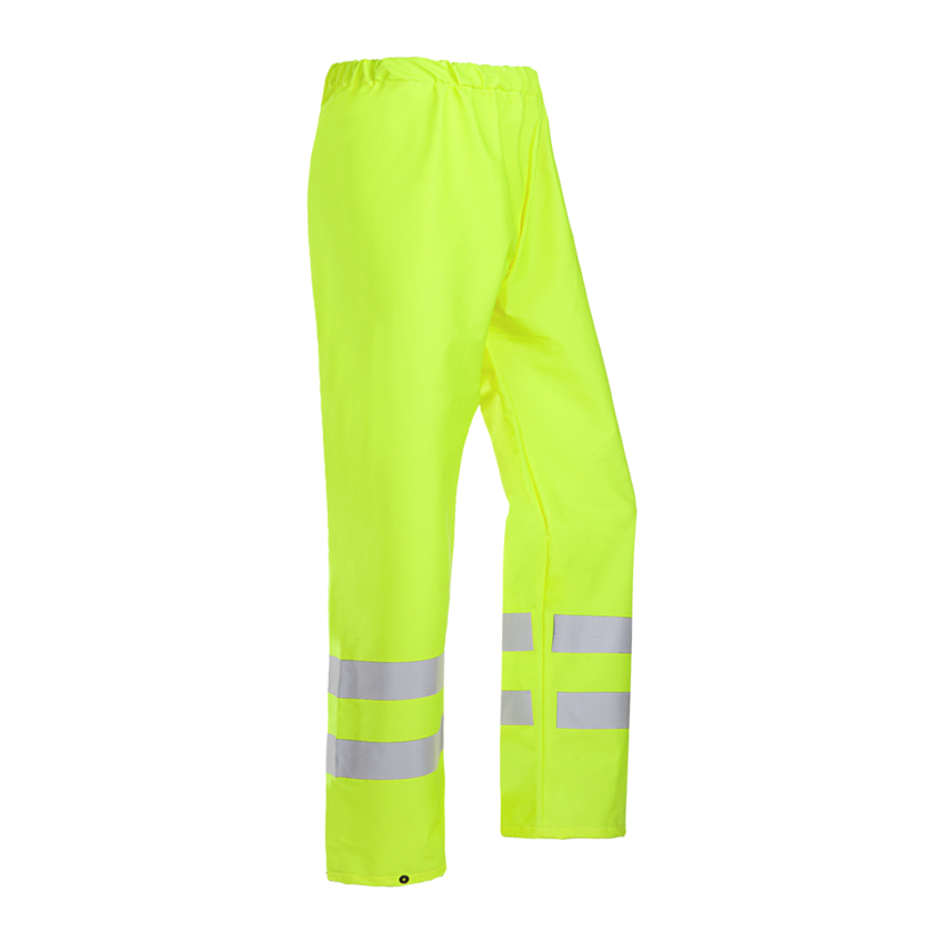 Pantalon de pluie HV ignifugé et antistatique - GREELEY PCPPHV100-JA-S - Sioen - Jaune ou Orange - Taille S à 3XL_0