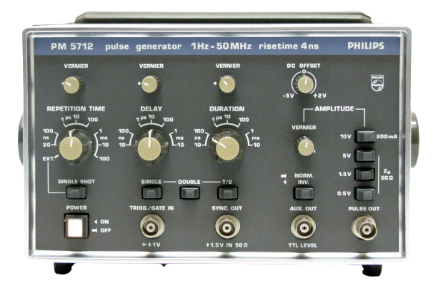 Pm5712 - generateur de signaux d'impulsions - philips - 1hz -  50mhz_0