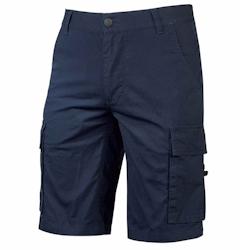 U-Power - Bermuda de travail bleu foncé Slim SUMMER Bleu Foncé Taille M - M bleu 8033546366363_0