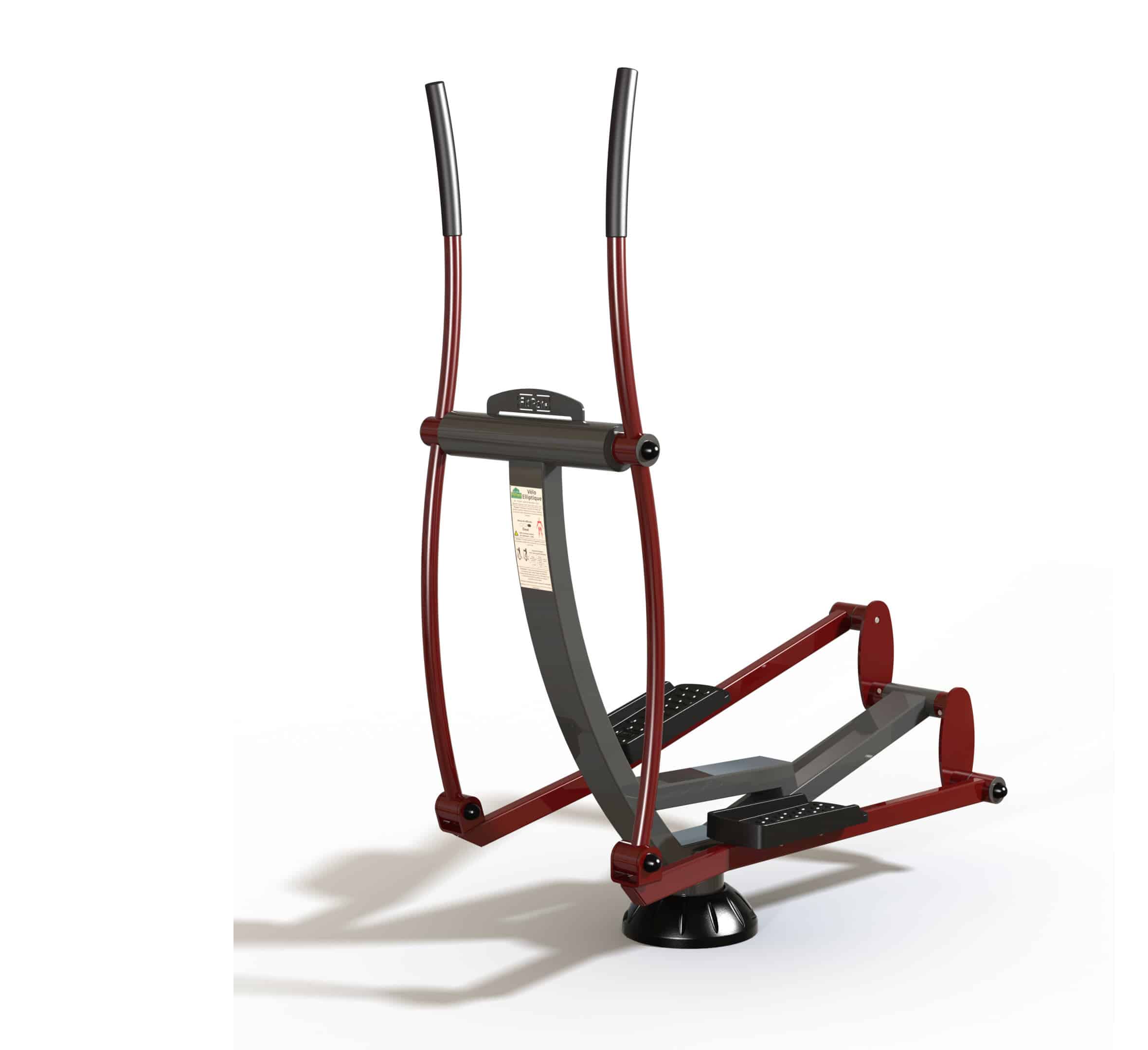 Vélo elliptique simple - CT0103 - Structure robuste - Dimensions 152x66x171 cm - Niveau de difficulté moyen_0