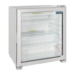 Vitrine négative de comptoir 90Litres - Polar - gris acier GC889_0