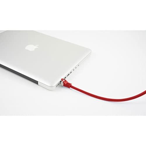 S-Conn CAT. 7 S/FTP - Câble réseau RJ45 rouge 30m - Connecteurs mâles plaqués or - Cat7 S/STP_0