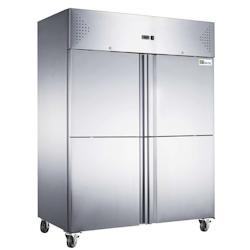 A.C.L - Armoire réfrigérée négative 4 portes pleines 1400 L - Finition Inox - inox mm99171007_0