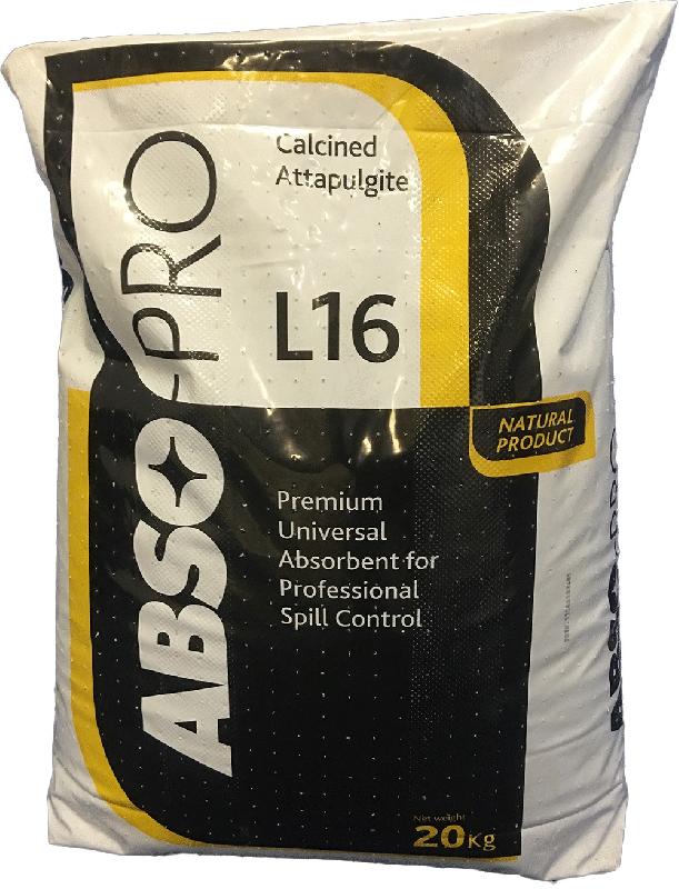 Absorbant minéral ABSO-PRO® L16 - sac de 20kg - norme NF P 98-190 - Olnet18/30-OL - 614637_0