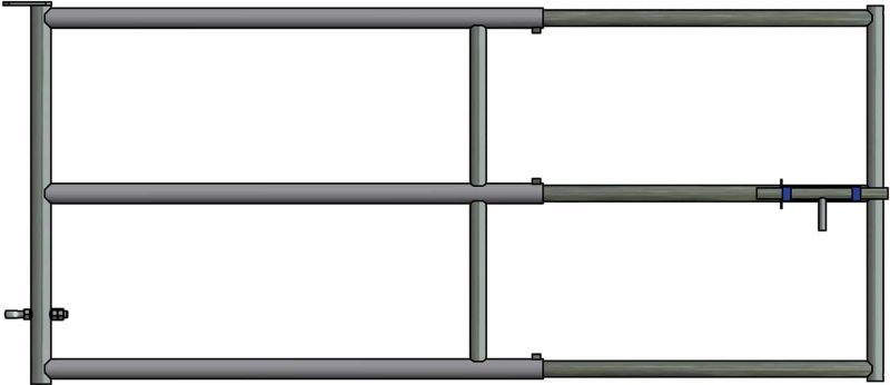 Barrières de stabulation télescopiques 3 tubes - ck-industries_0