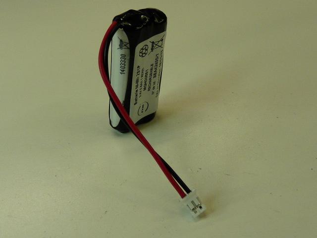 BATTERIE NIMH 2X AAA  2S1P ST1 2.4V 0.8AH JST_0