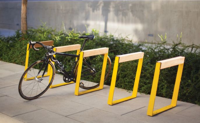 Bikeblocq - appuis pour vélos - mmcité - matériaux : acacia, bois exotique / tropical_0