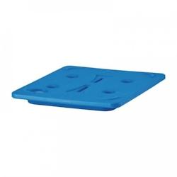 Cambro Plaque eutectique froide GN 1/2 bleu pour conteneur - 3701188019545_0