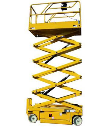 Nacelle ciseaux électrique 14 mètres - Hauteur de travail 13,8m - Haulotte_0
