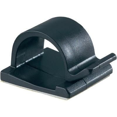 ATTACHE DE CÂBLE AUTOCOLLANT PB FASTENER 5439-SW Ø DU FAISCEAU MAXI: 15 MM NOIR 1 PC(S)