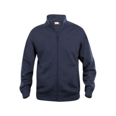 CLIQUE Sweat basic zippé Homme Bleu Marine XL_0